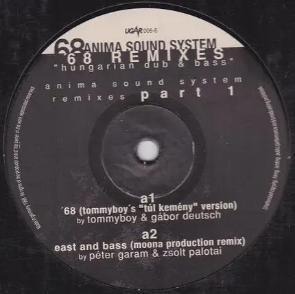 Anima Sound System - 68 Remixes Part 1 - 'Hungarian Dub & Bass'