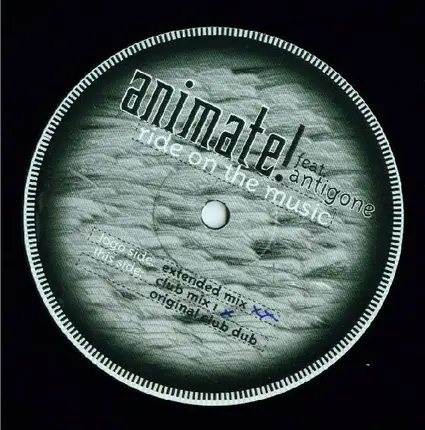 Animate! Feat. Antigone - Ride On The Music