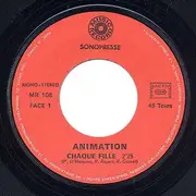 7inch Vinyl Single - Animation - Chaque Fille