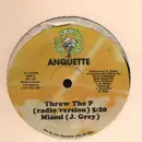 12inch Vinyl Single - Anquette, Steven J. Grey - Throw The P / Miami