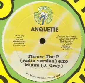 Anquette, Steven J. Grey - Throw The P / Miami