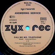 12'' - Answering Service - Call Me Mr. Telephone