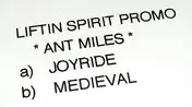 Ant Miles - Joyride / Medieval