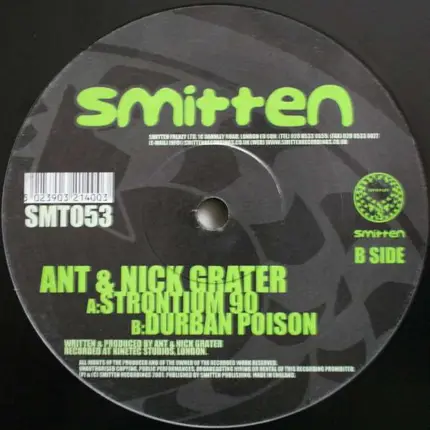 Ant & Nick Grater - Strontium 90 / Durban Poison