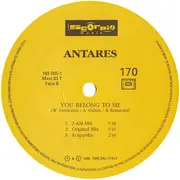 12inch Vinyl Single - Antares - You Belong To Me