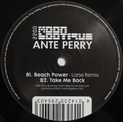 Ante Perry - Beach Power