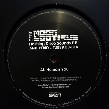 Ante Perry vs. Tube & Berger - Flashing Disco Sounds E.P.