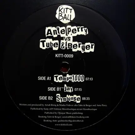 Ante Perry vs Tube & Berger, Ante Perry vs. Tube & Berger - Tempo 1000