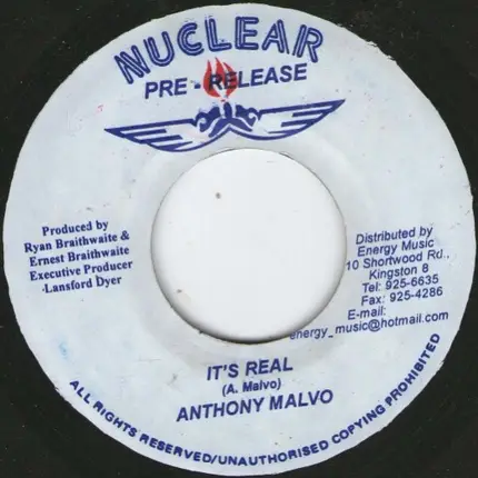 Anthony Malvo / Determine - It's Real / Revelation