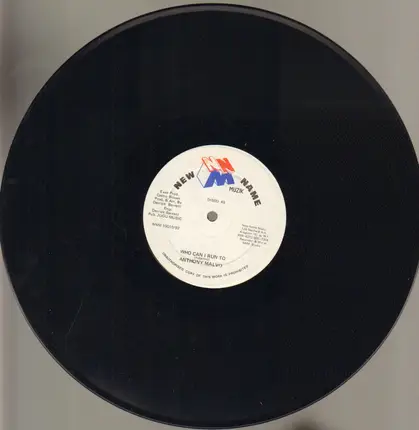 Anthony Malvo - Who Can I Run To