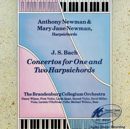 Bach - Concertos For One And Two Harpsichords