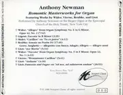 CD - Liszt, Vierne a.o. - Romantic Masterworks For Organ