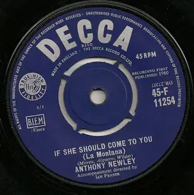 Anthony Newley - If She Should Come To You (La Montana)