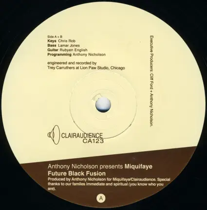 Anthony Nicholson Presents Miquifaye - Future Black Fusion