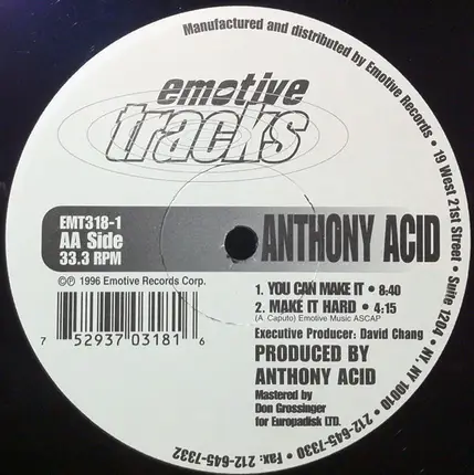 Anthony Acid - HA HA