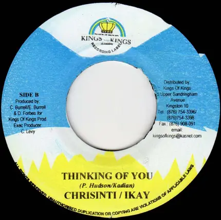 Anthony B / Chrisinti / I Kay - Rastaman Som'n / Thinking Of You