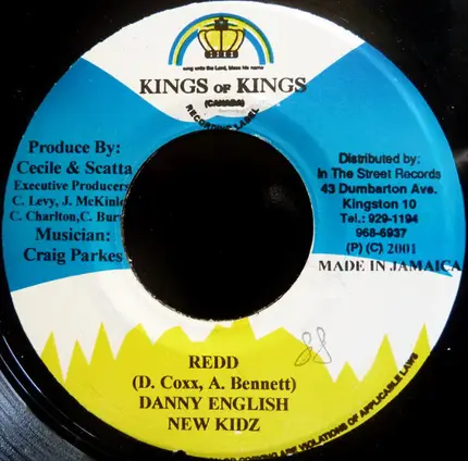 Anthony B / Danny English / New Kidz - Ten To One (Jump On) / Redd