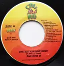 7inch Vinyl Single - Anthony B / Flash - Don't Bust Your Guns Tonight / Not Because We Hada Fight