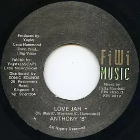 Anthony B. - Love Jah