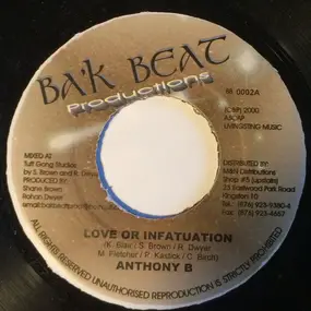 Anthony B. - Love Or Infatuation