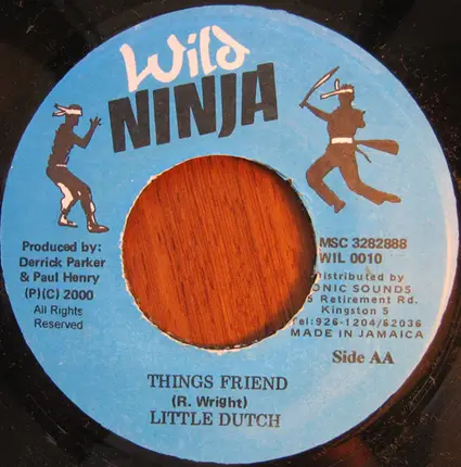 Anthony B / Little Dutch - More Fire / Things Friend