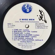 LP - Anthony B / Luciano / Sizzla - 3 Wise Men Love Peace & Consciousness