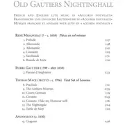 CD - Anthony Bailes - Old Gautiers Nightinghall - Digipak