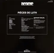 LP - Anthony Bailes - Pièces De Luth - Gatefold