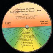 LP - Anthony Braxton - Four Compositions (Quartet) 1984