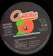LP - Anthony Braxton - Six Compositions: Quartet
