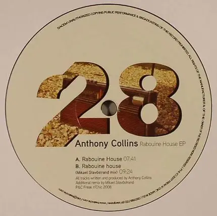 Anthony Collins - Rabouine House EP