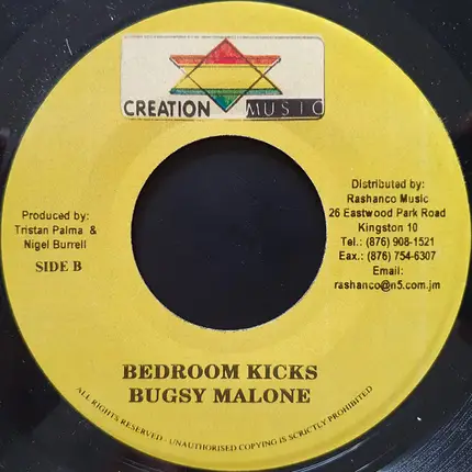 Anthony Cruz , Bugsy Malone - Love The Girls / Bedroom Kicks