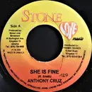 7inch Vinyl Single - Anthony Cruz / Bomb Rush - She Is Fine / Dat Mi Like