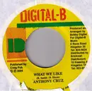 7inch Vinyl Single - Anthony Cruz / Niki Berch - What We Like / Good By My Love