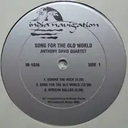LP - Anthony Davis Quartet - Song For The Old World