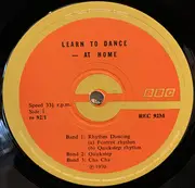 LP - Anthony Foster - Learn To Dance - At Home