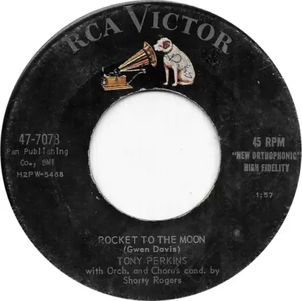 Anthony Perkins - When School Starts Again / Rocket To The Moon