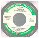 7inch Vinyl Single - Anthony Quinn, Lana Turner - Presents A Personal Interview With Anthony Quinn & Lana Turner - Red