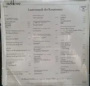 Double LP - Anthony Rooley , James Tyler - Greensleeves - Lautenmusik Der Renaissance - Gatefold