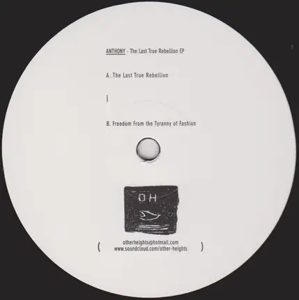 Anthony - The Last True Rebellion EP