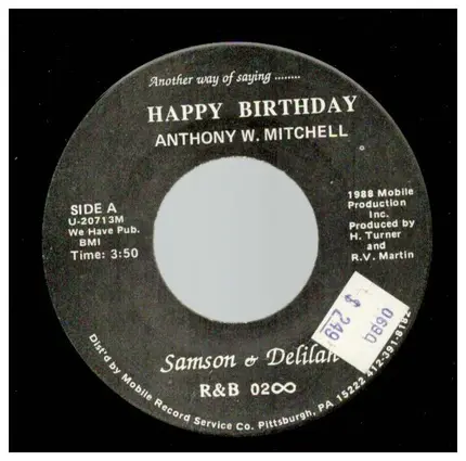 Anthony W. Mitchell - Samson & Delilah