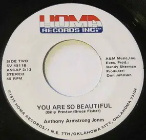 Anthony Armstrong Jones - Tequila Sunrise / You Are So Beautiful