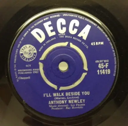 Anthony Newley - D-Darling / I'll Walk Beside You