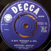 7'' - Anthony Newley - Strawberry Fair / A Boy Without A Girl