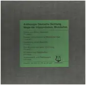 Anthologie Deutsche Dichtung - Wege der Interpretation, Mundarten