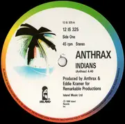 12inch Vinyl Single - Anthrax - Indians