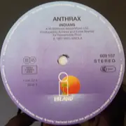 12inch Vinyl Single - Anthrax - Indians