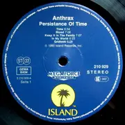 LP - Anthrax - Persistence Of Time - Different Label
