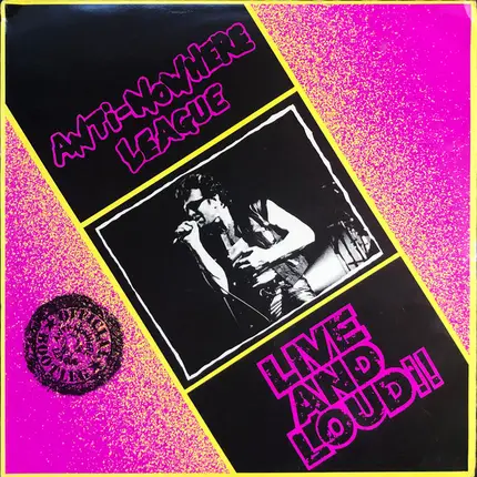 Anti-Nowhere League - Live And Loud!!