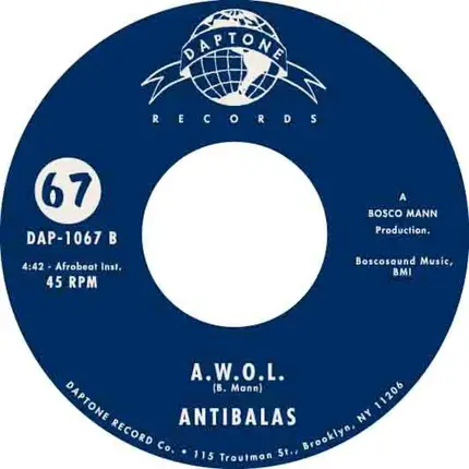 Antibalas - Dirty Money / AWOL